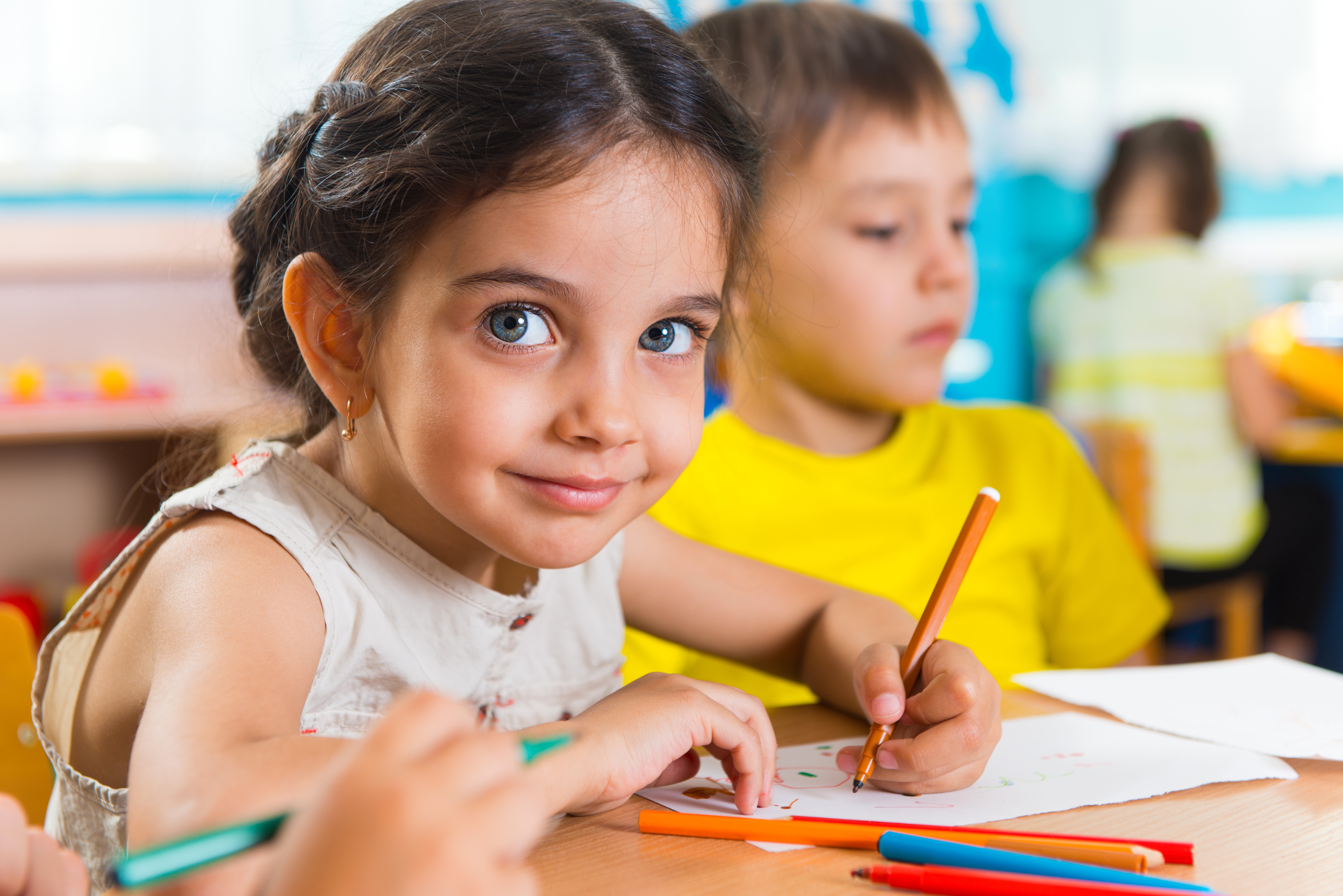 girl at school